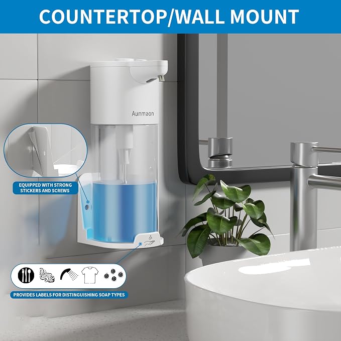 Automatic Soap Dispenser Touchless, Simple Physical Adjustment, Low Battery - Image 5
