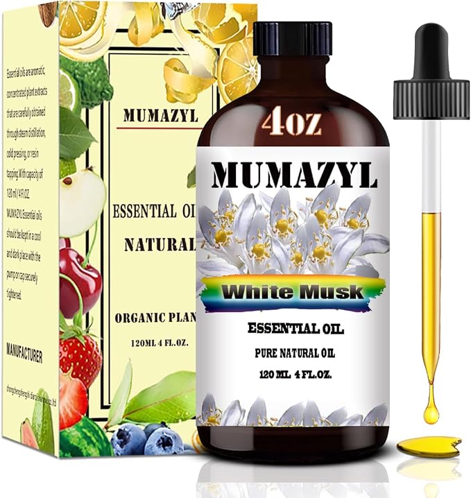 White Musk Essential Oil by MUMAZYLESSENTIALOIL