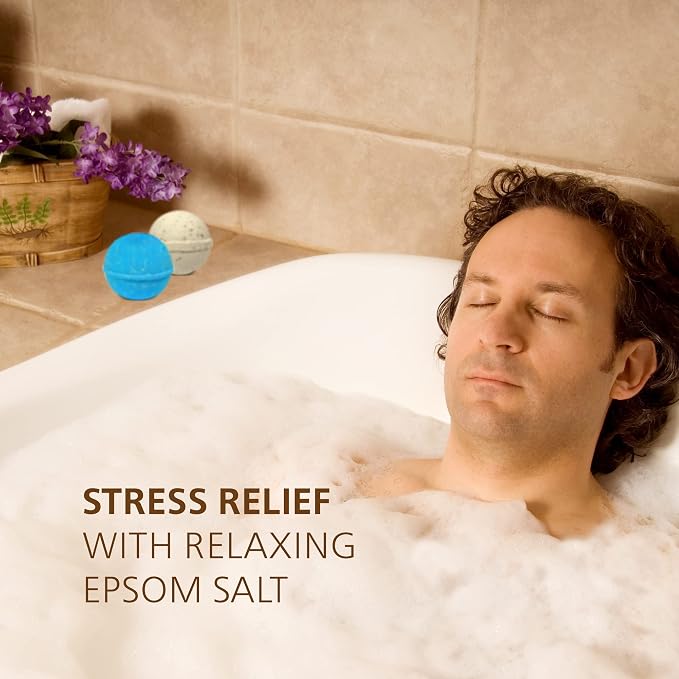 Organic Bath Bombs Gift Set for Men - Image 7