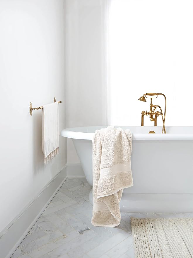 Delara Organic Cotton Luxuriously Plush Bath Sheet | GOTS & Oeko-TEX Certified - Image 2