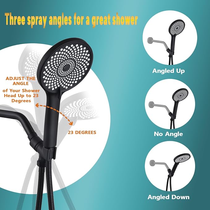 Brass Handheld Shower Head Holder - Image 4