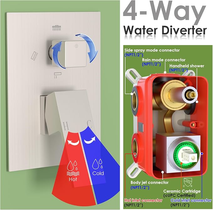 ENGA Dual Shower Head System - Image 6