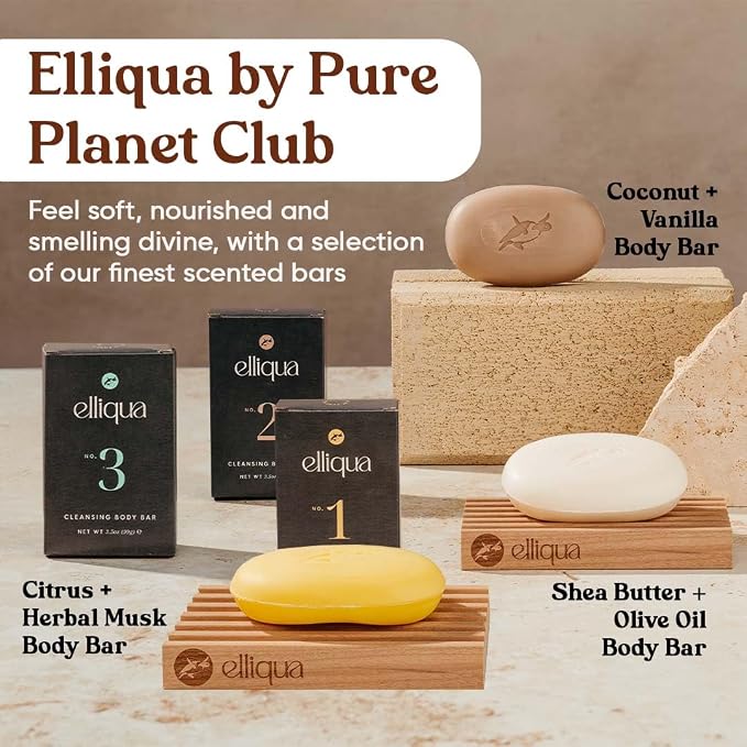 Elliqua Triple Milled Body Bar Soap – No.0 – Unscented – Made in USA – Vegan - Image 5