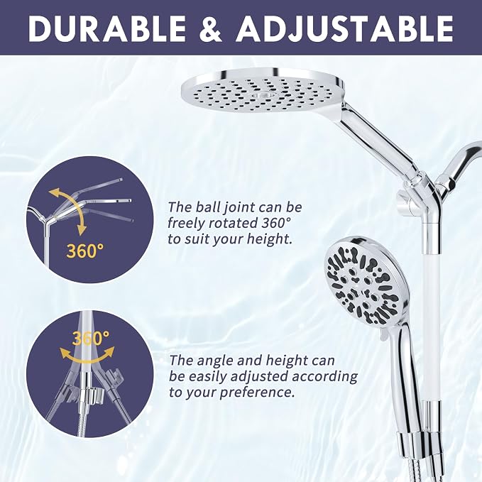 HOWUWEY Modern Dual Shower Head - Image 2