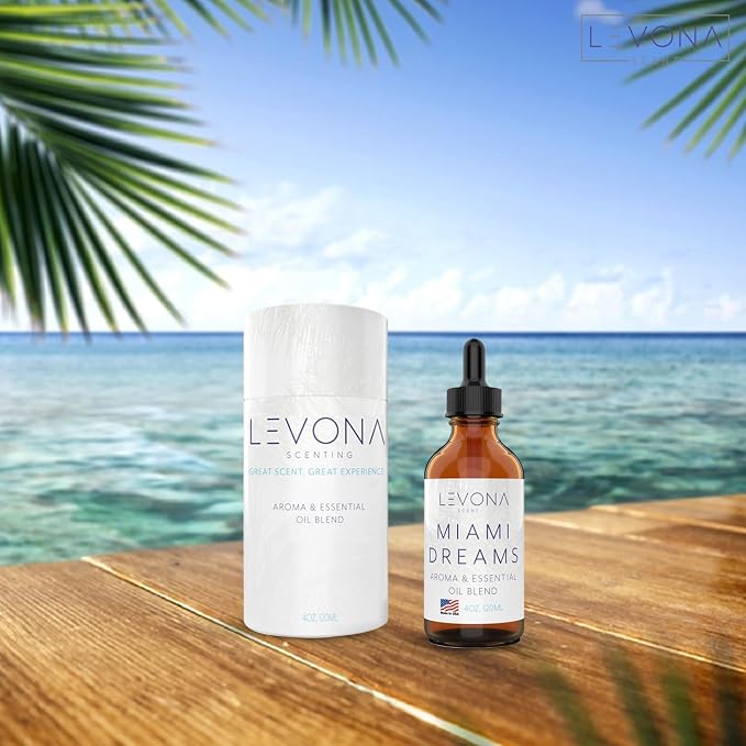 Levona Scent Essential Oils for Diffusers for Home: Miami Dreams Hotel & Home - Image 6