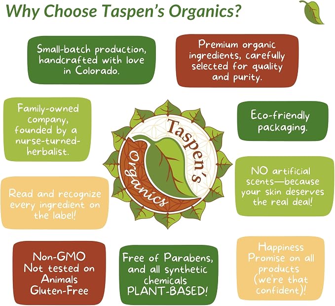 Taspen's Organics Magnesium No More Aches Cooling Cream - Image 7