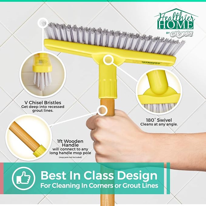 CHOMP! Grout Cleaner Bundle, Includes Grout Brush, Refreshes Grout and Removes - Image 6