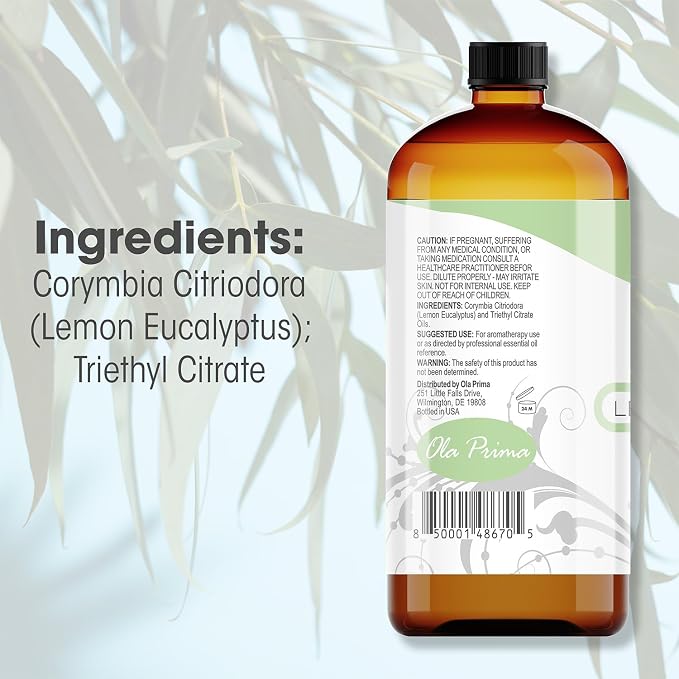 Ola Prima Lemon Eucalyptus Essential Oil - Image 2
