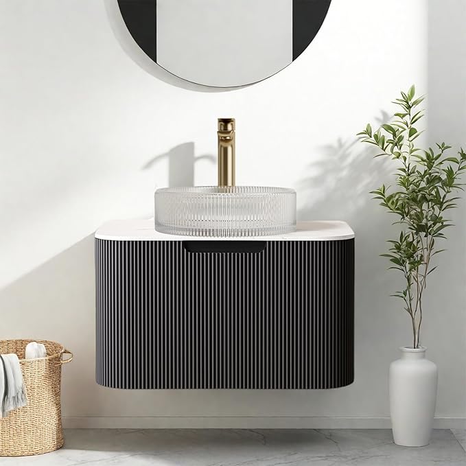 24 Inch Floating Bathroom Vanity by Unknown