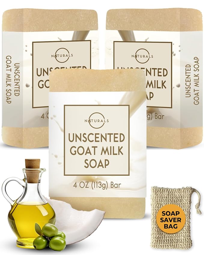 O Naturals 3-Pcs Goat Milk Soap by ONATURALS