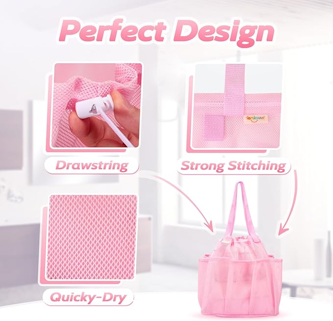Mesh Shower Caddy Portable - Image 2