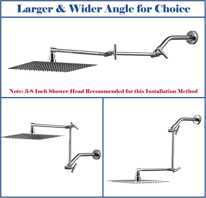 Chrome Shower Arm Extension - Image 6