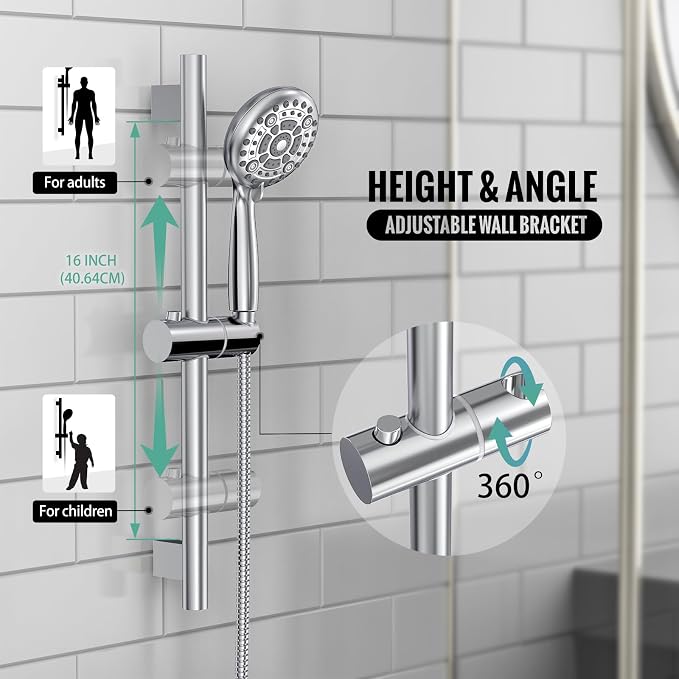 SR SUN RISE Rain Shower Faucet Set - Image 5