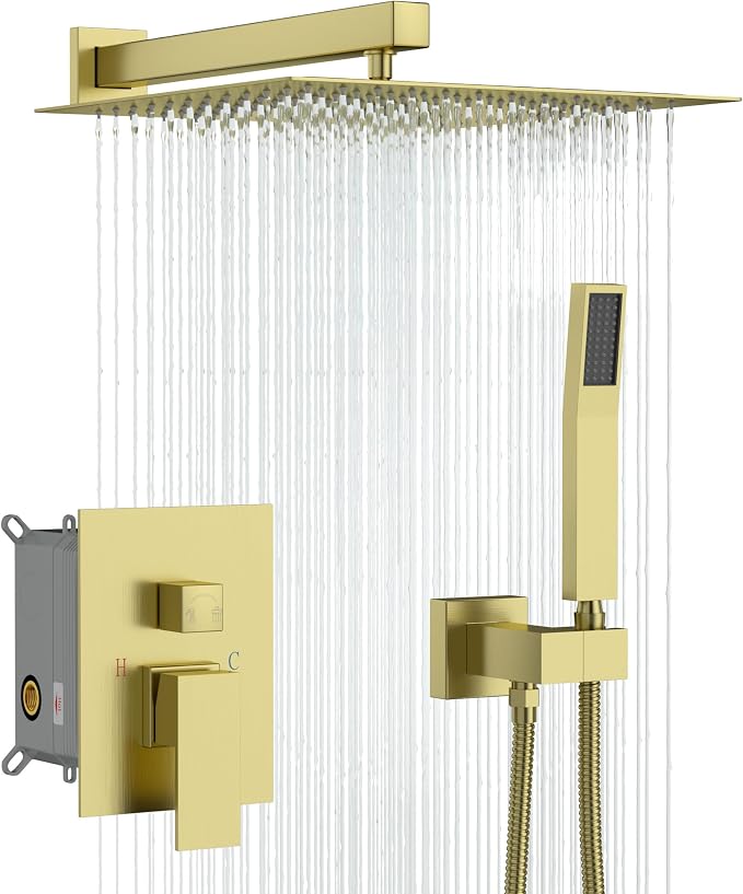 Gold Shower Faucet by LORDEAR