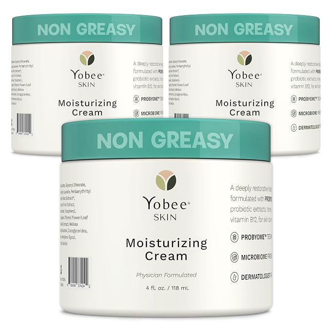 Yobee Body & Face Moisturizing Cream by ProbioticHairScalpSkinCare