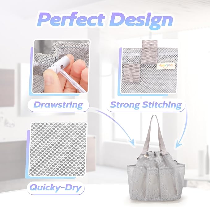 Mesh Shower Caddy Portable - Image 3