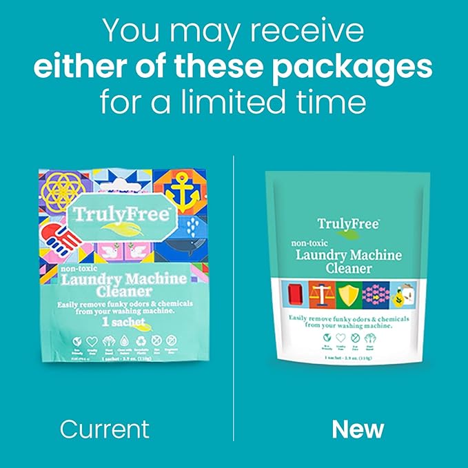 Truly Free Laundry Washing Machine Cleaner and Deodorizer | Top Load & Front - Image 2