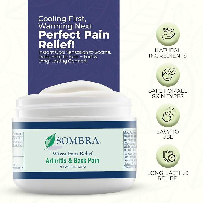 Sombra Warm Pain Relief Gel, Warm Relief - Image 3