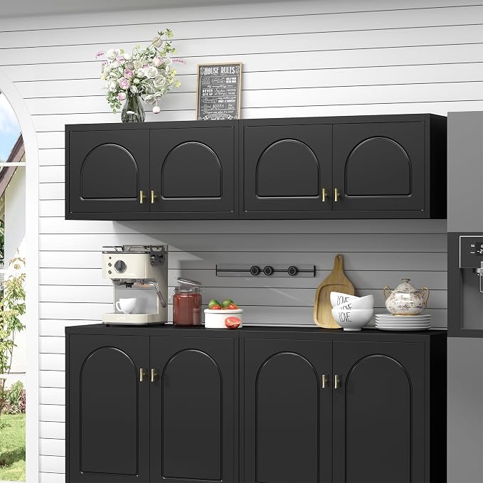 Wall Upper Storage Cabinet, Metal Bathroom Wall Mounted Cabinet, 15 Inch - Image 6