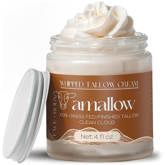 Amallow 100% Grass Fed Beef Tallow by AmallowNaturalSkincare