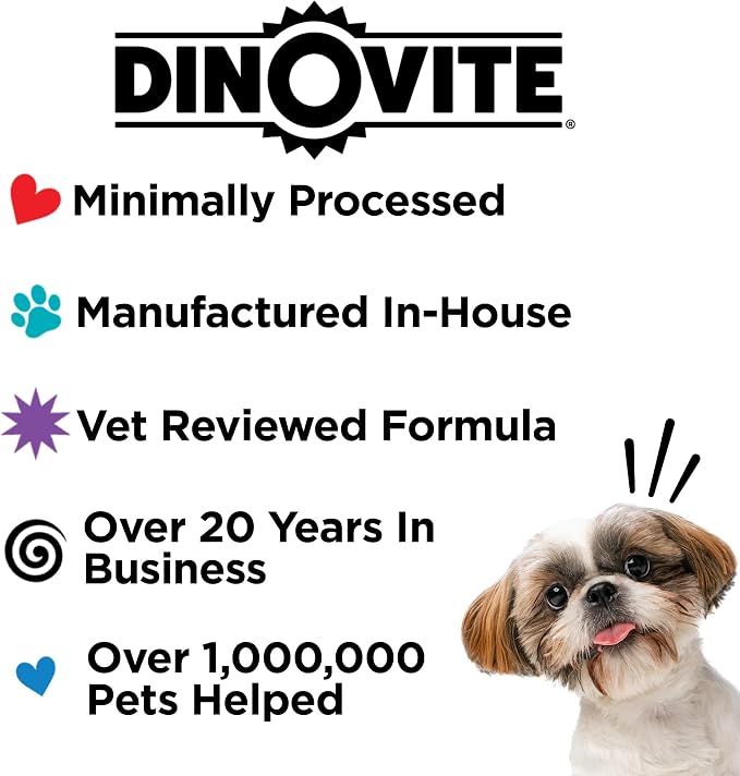 Dinovite 3 in 1 Probiotic for Puppies, Skin & Coat, Digestive Health & Joint - Image 8