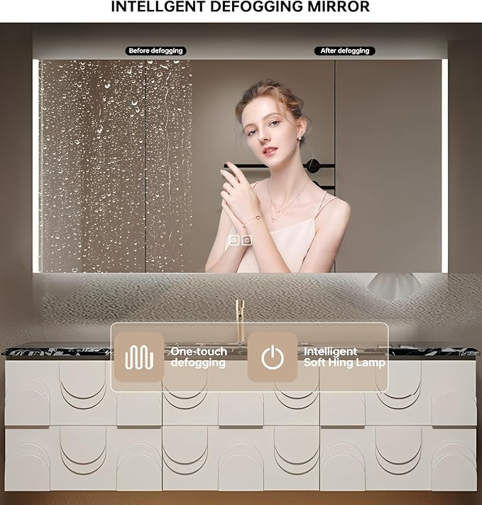 Floating Bathroom Vanity, Single Sink Vanity - Image 4