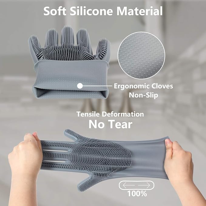 Pet Grooming Gloves - Image 2