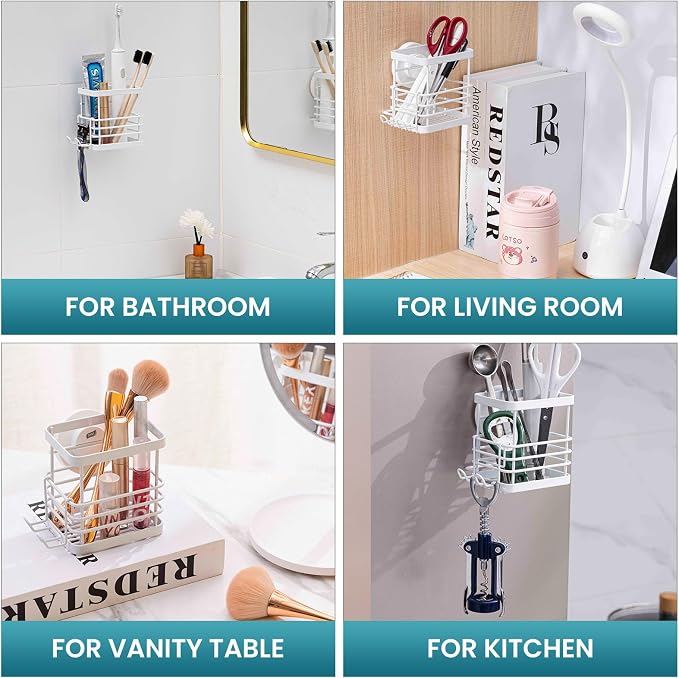 TAILI Patented Suction Cup Toothbrush Holder, Stainless Steel Anti-Puddling - Image 5