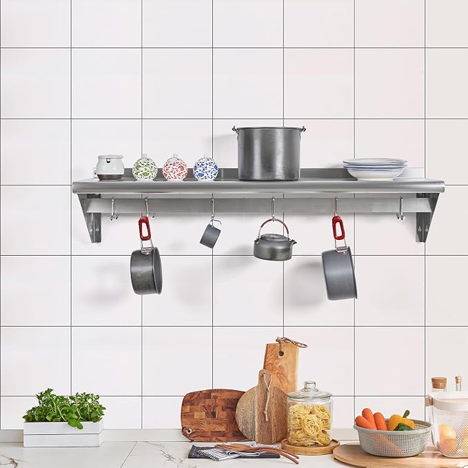 Hally Stainless Steel Shelf - Image 2