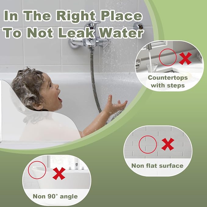 TheBlackSpot Shower Splash Guard - Image 5