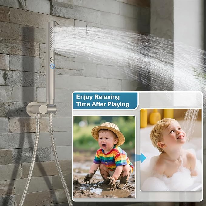 Shower System Shower Faucet Set Rainfall Shower Set - Image 5