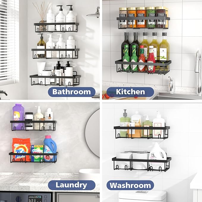 10 Pack Shower Caddy Organizer Rack Shelf - Image 4