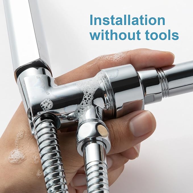 OFFO Shower Head Holder All Metal - Image 5