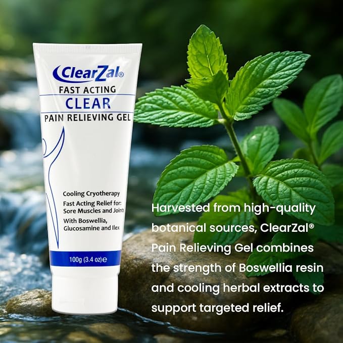 ClearZal Fast Acting Clear Pain Relieving Gel - Image 6