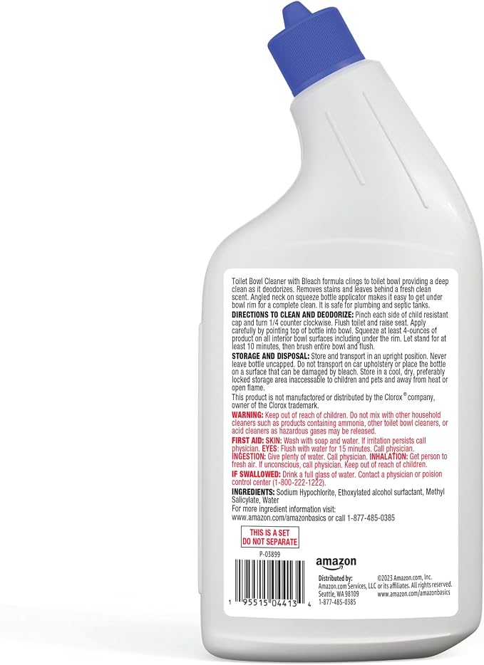 Amazon Basics Toilet Bowl Cleaner - Image 2