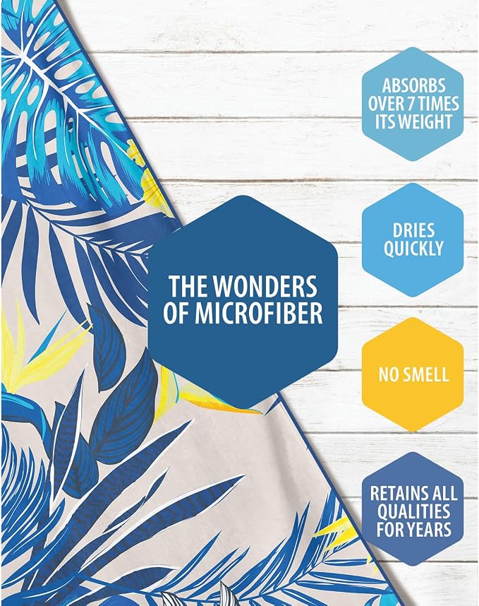 VENTURE 4TH Microfiber Beach Towel: Quick-Dry, Sandproof and Lightweight - Image 3