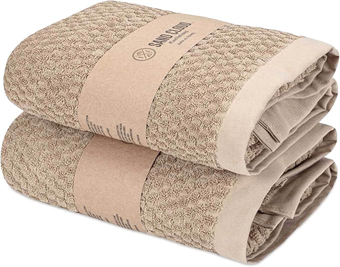 Sand Cloud Turkish Bath Towels for Bathroom by SandCloud