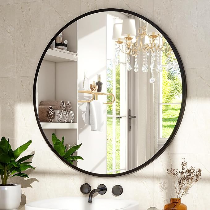 30 Inch Round Mirror - Image 3