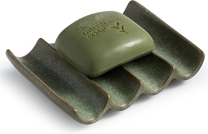 Draining Ceramic Soap Dish by Cormomu