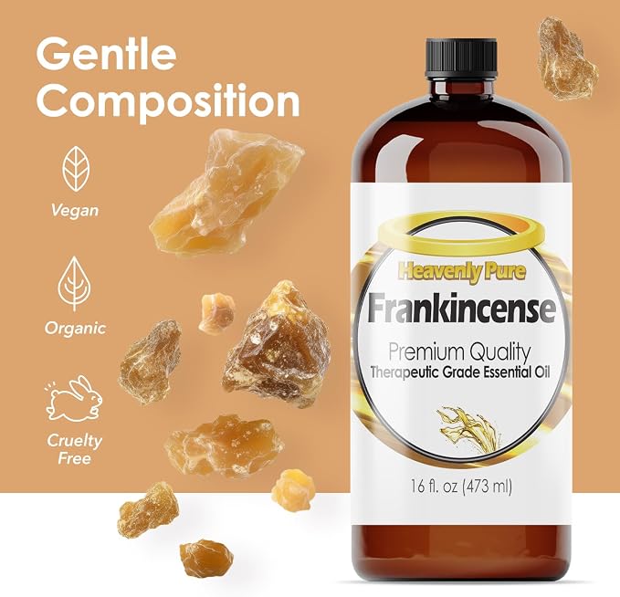 Frankincense Essential Oil 16 Fl Oz Large Bottle - Image 7