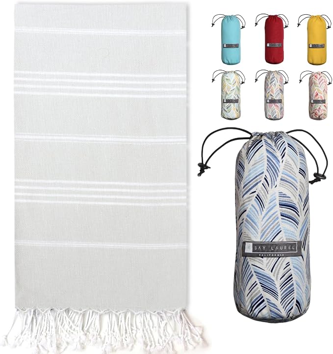 BAY LAUREL Turkish Beach Towel by BayLaurel
