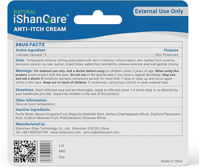 ishancare Anti Itch Cream Extra Strength, Outdoor Portable Itchy Skin Relief - Image 8