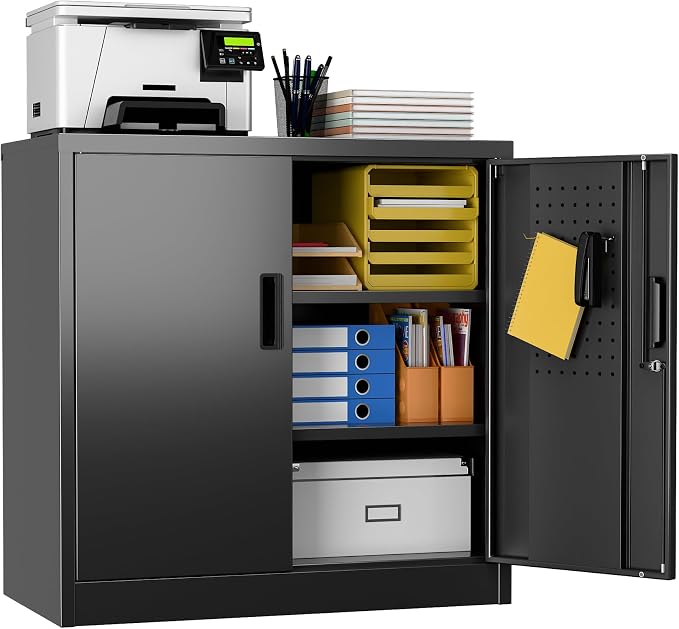 Aobabo 31.5" H Metal Storage Cabinet by Aobabo