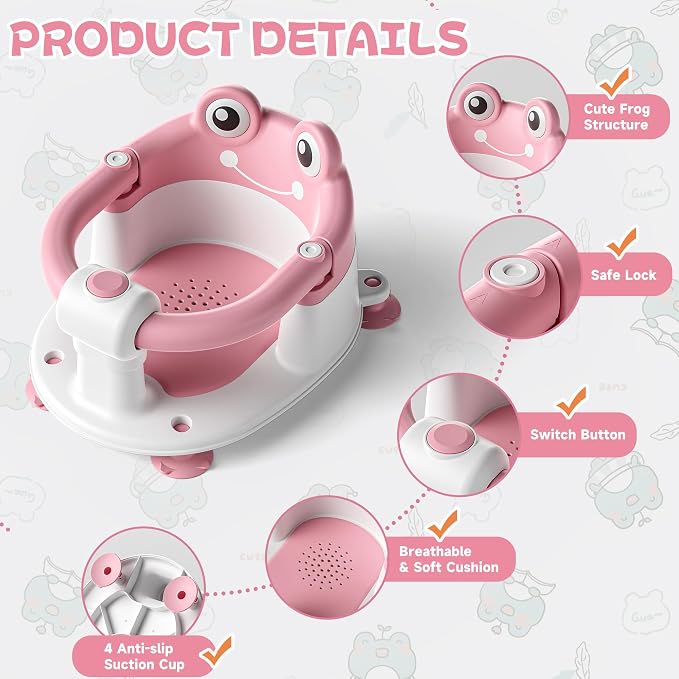Baby Bath Seat for Babies 6 Months & Up - Image 5