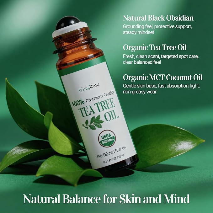 BodyJ4You Tea Tree Essential Oil Roller - Image 6