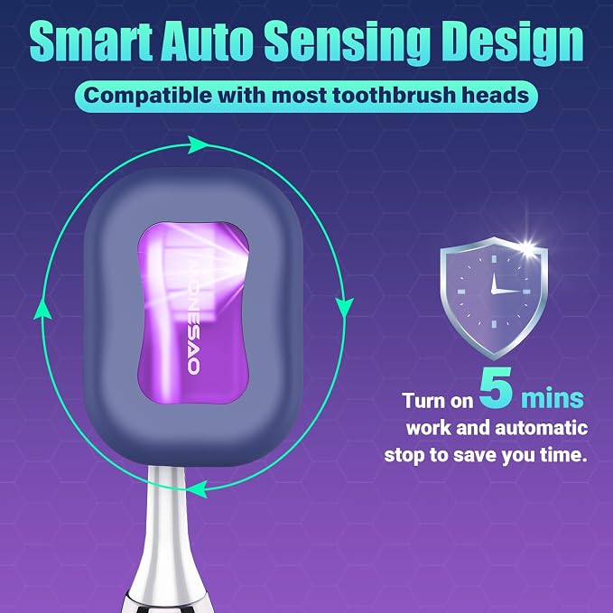 MONESAO Toothbrush Sanitizer Covers, Toothbrush Case - Image 4