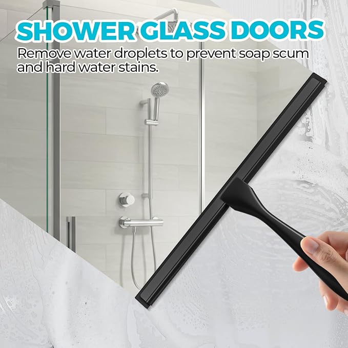 12-Inch All-Purpose Shower Squeegee - Image 3