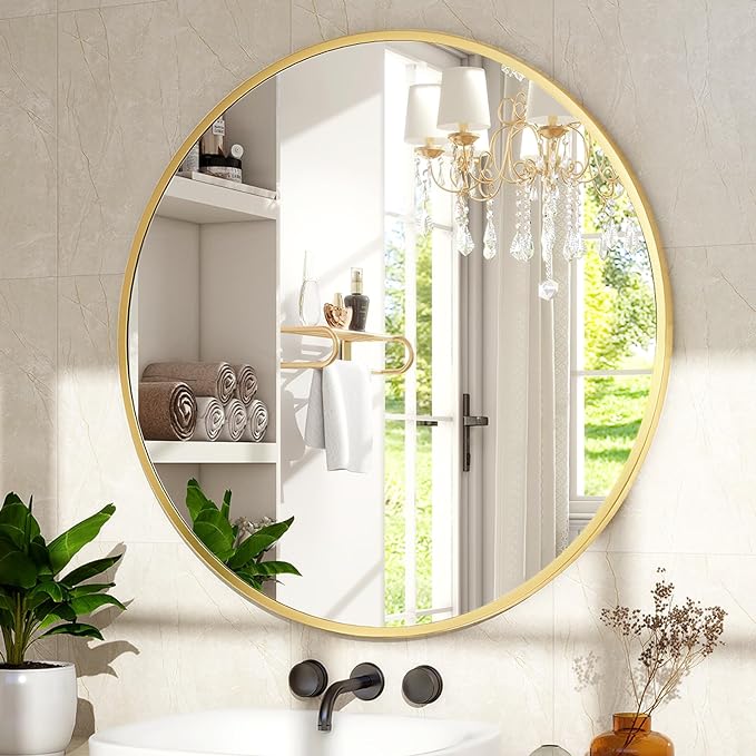 30 Inch Round Mirror - Image 2