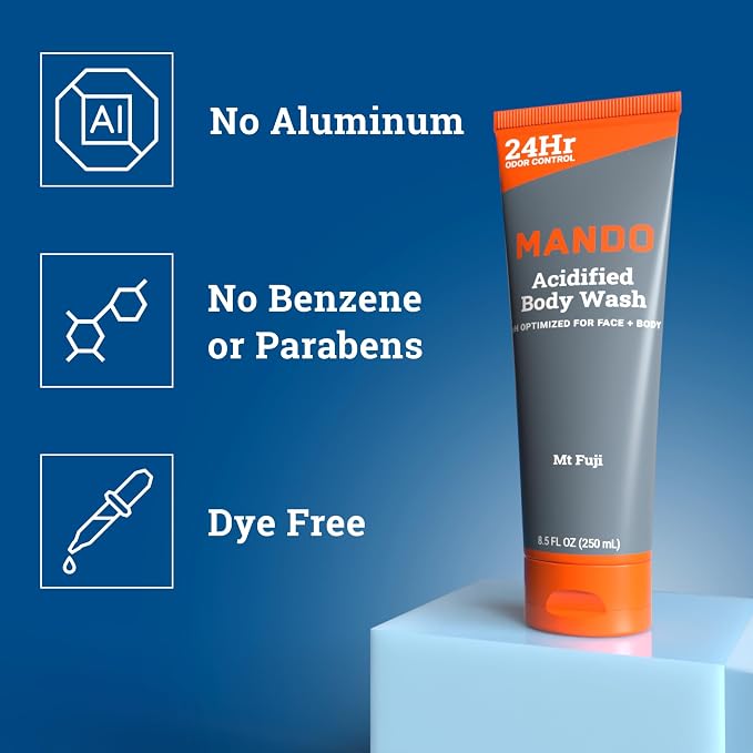 Mando Odor Shield Body Wash - Image 3
