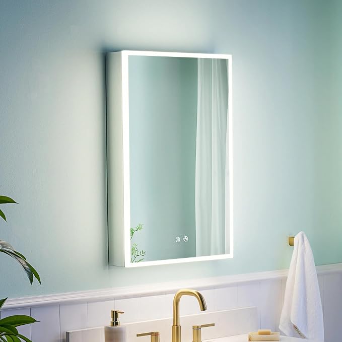 WELLFOR 20" X 30" Medicine Cabinet by WELLFOR
